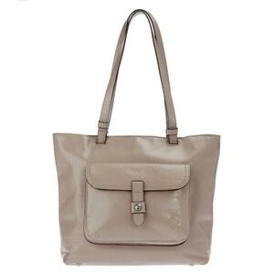 Patricia Nash Madison Leather Tote Bag in Stone